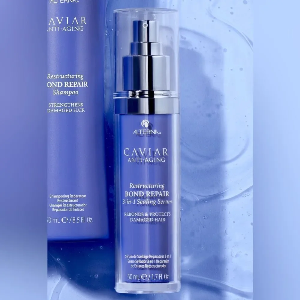 Alterna CAVIAR ANTI-AGING RESTRUCTURING BOND REPAIR 3-IN-1 SEALING SERUM NEW